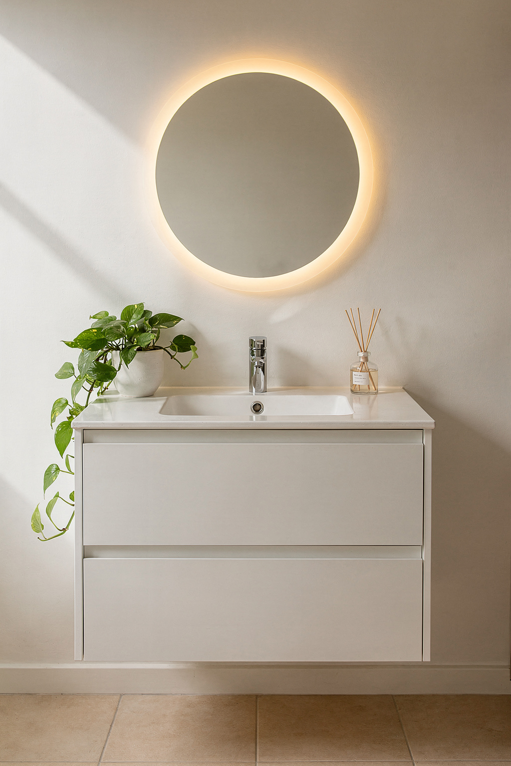 Erstes Bad komplett mit IKEA unter 100 Euro