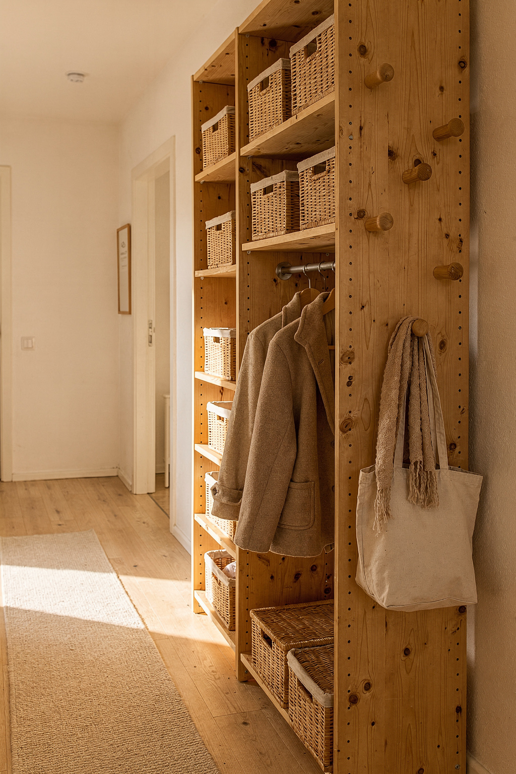 Günstige Garderobe selbst gestalten