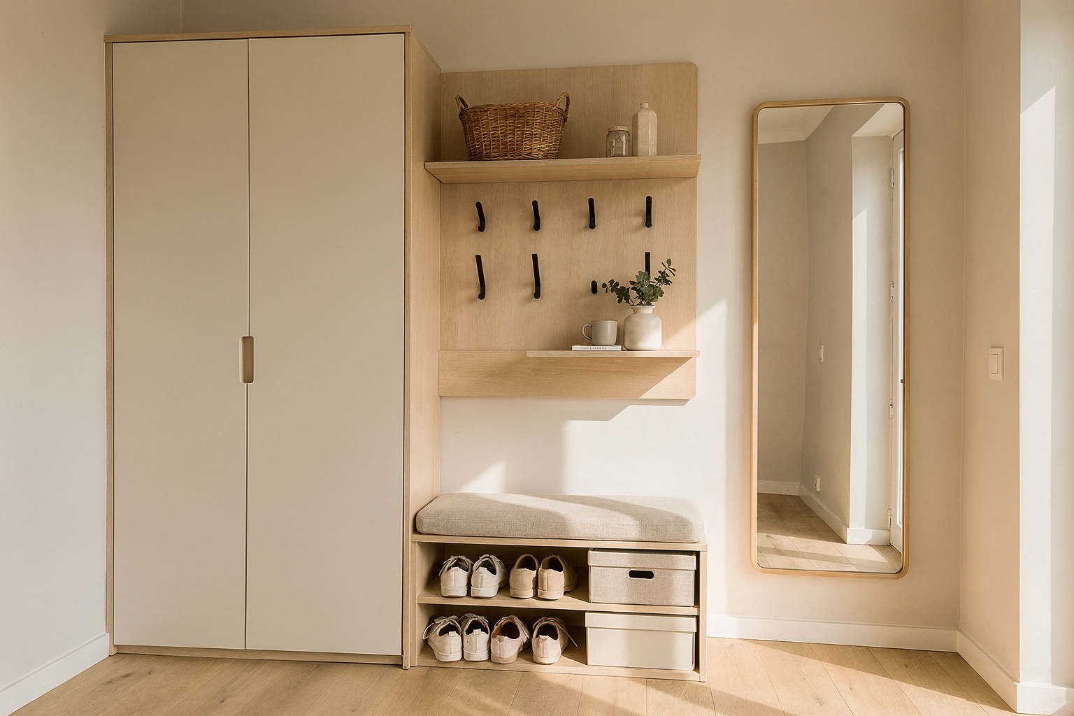 IKEA Hack Garderobe: 9 Ideen für deinen Flur