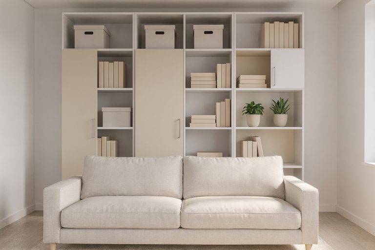 Wohnzimmerschrank mit viel Stauraum: 12 Ideen