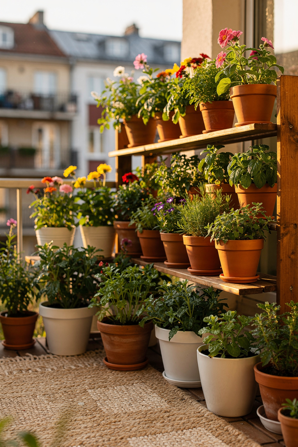 Deinen Balkon in einen Garten verwandeln