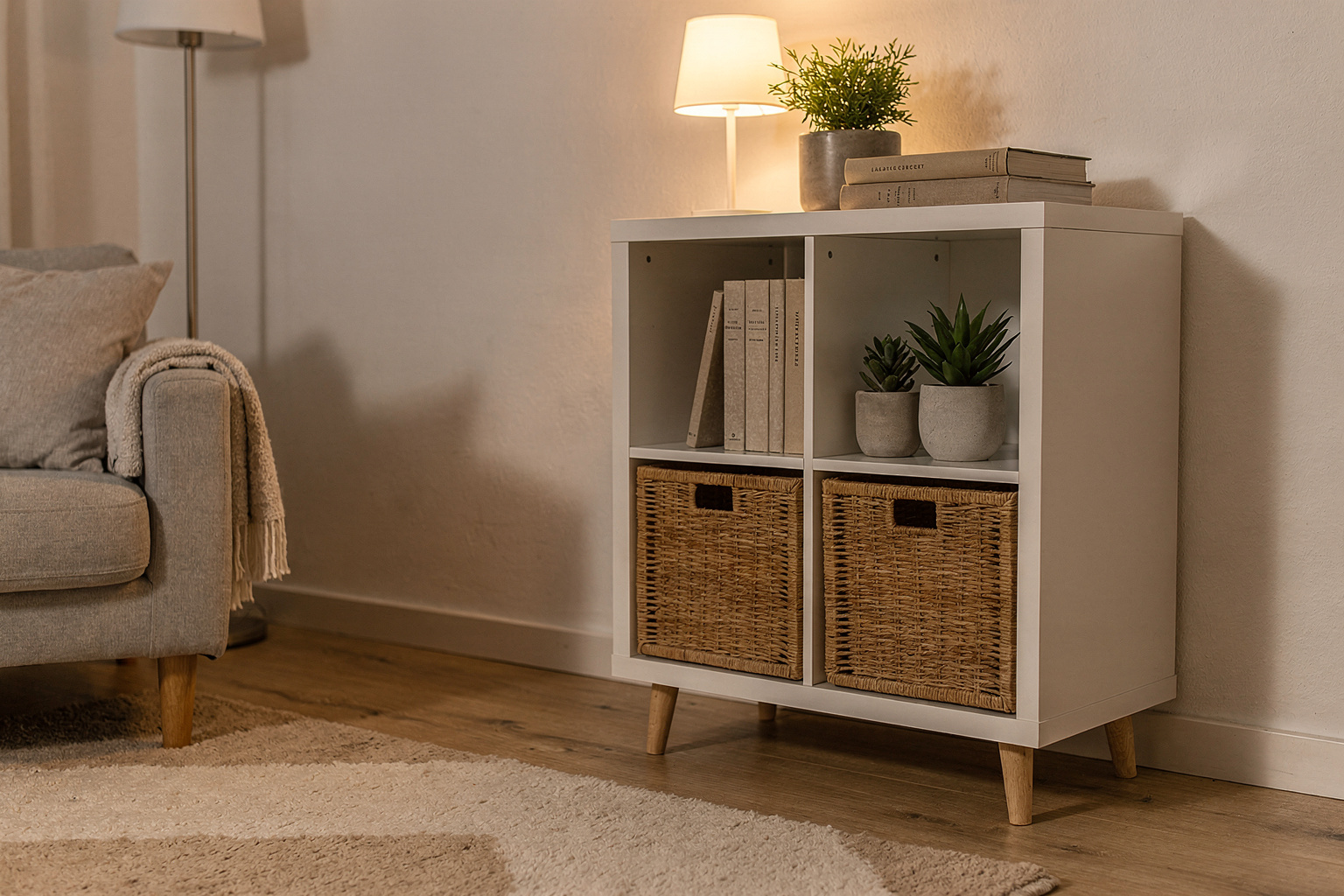 12 geniale IKEA Kallax Hacks für deine erste Wohnung