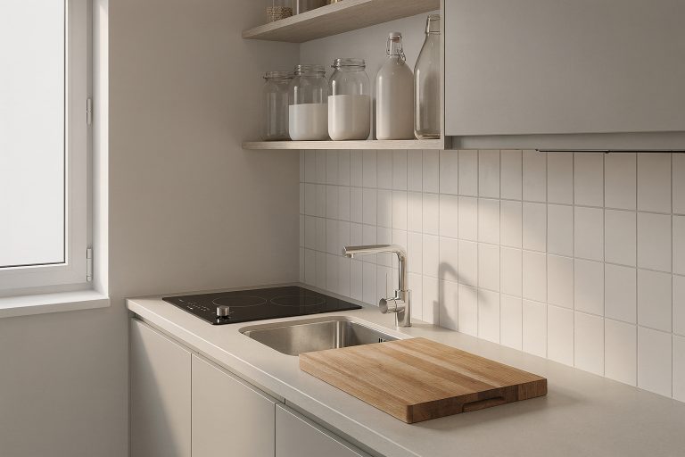Kleine Küchenzeile: 12 Ideen für mehr Platz