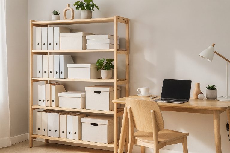 Regal im Arbeitszimmer: 12 Ideen für mehr Ordnung