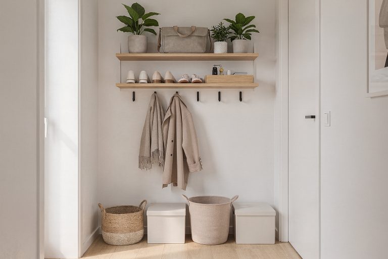 Regal im Flur: 12 Ideen für die erste Wohnung