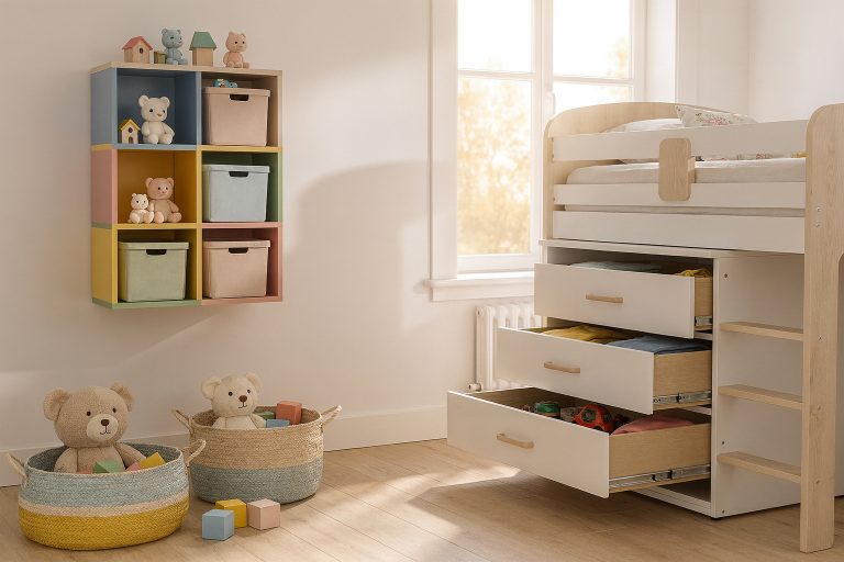14 clevere Stauraum-Ideen fürs Kinderzimmer