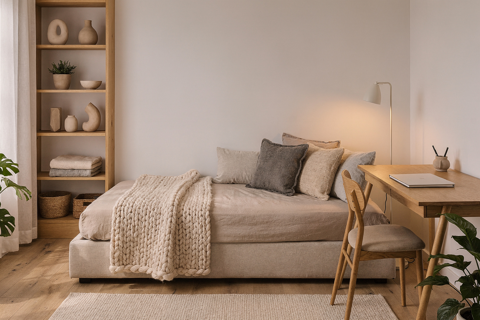 Wohn-Schlafzimmer einrichten: 15 clevere Ideen für kleine Wohnungen