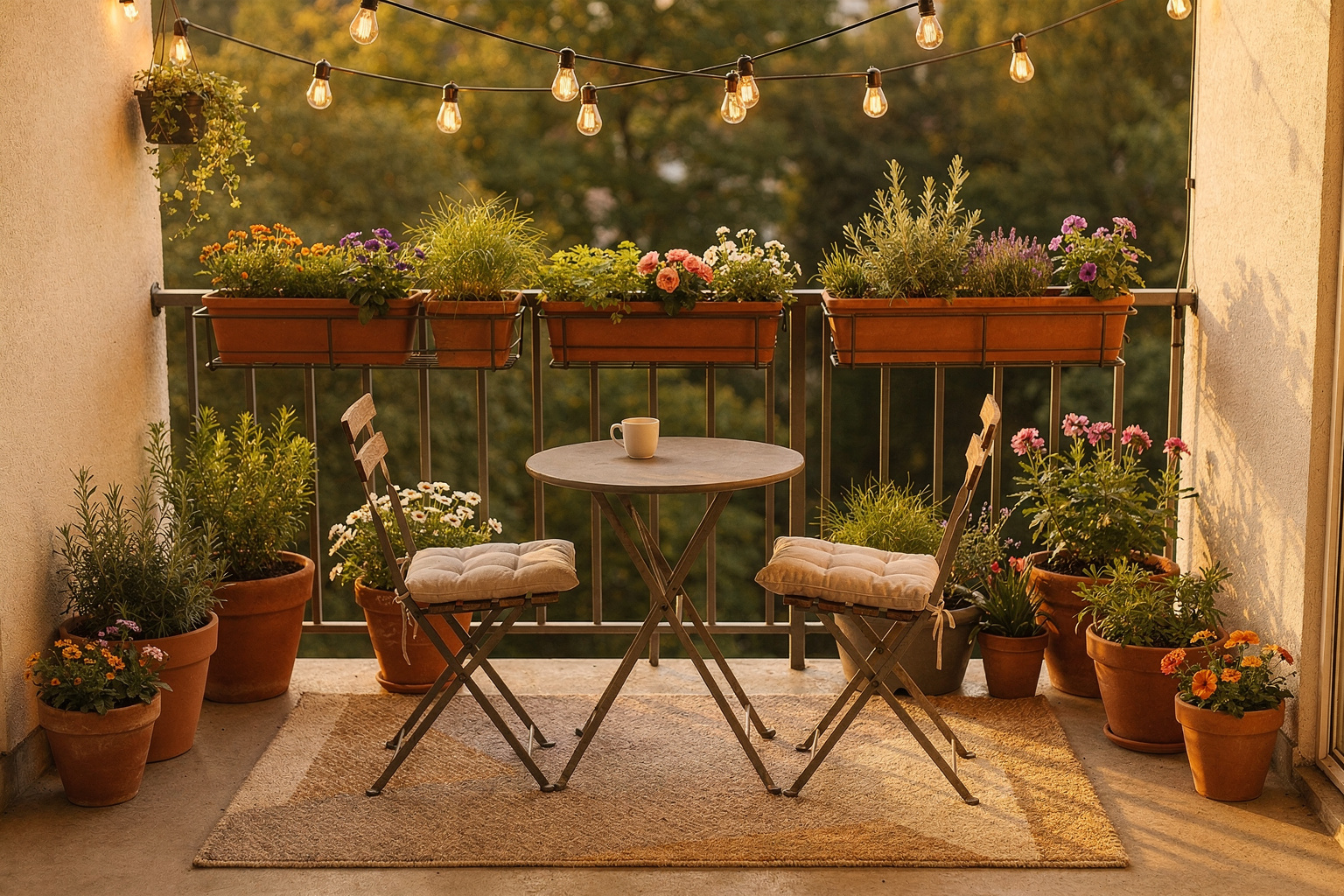 8 Balkon Ideen für deine erste eigene Wohnung