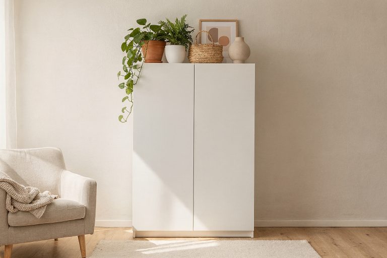 Deko auf dem Schrank: 7 Ideen für deine erste Wohnung