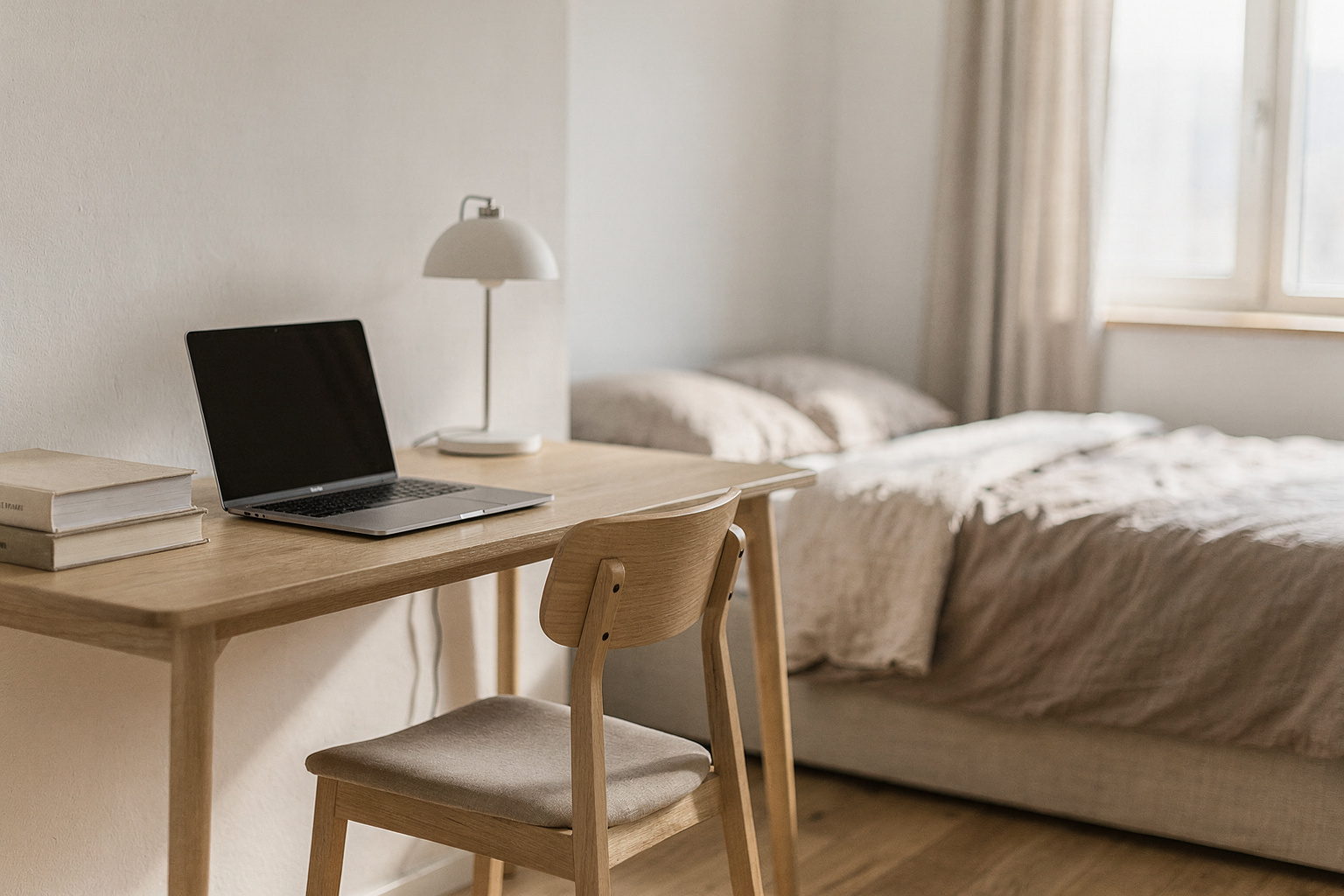 Homeoffice im Schlafzimmer: 8 Tipps für Studis & Erstmieter