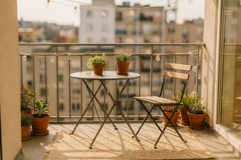 Mini Balkon gestalten: 6 Ideen für jeden Stil