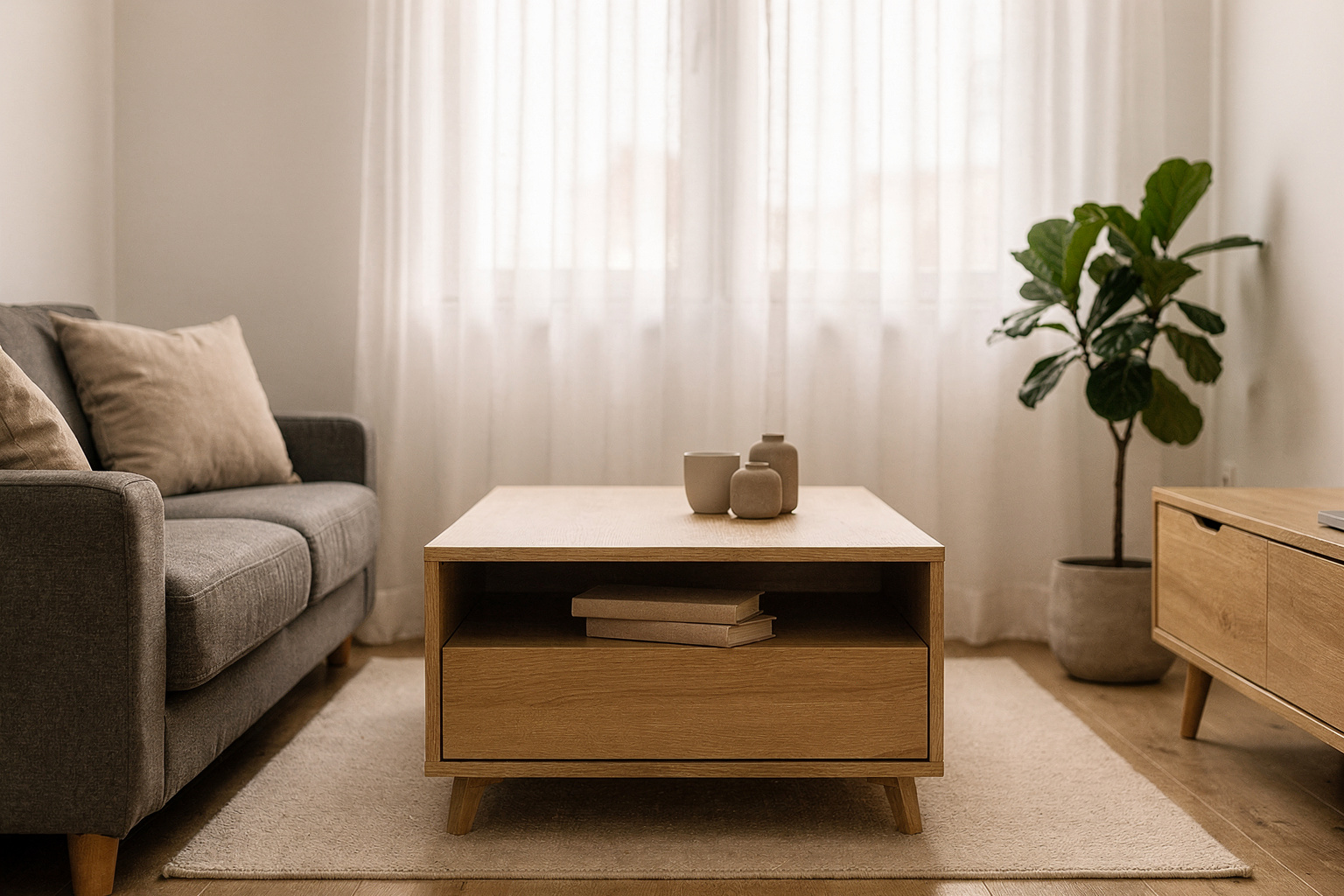7 platzsparende Tische mit Stauraum für deine erste Wohnung