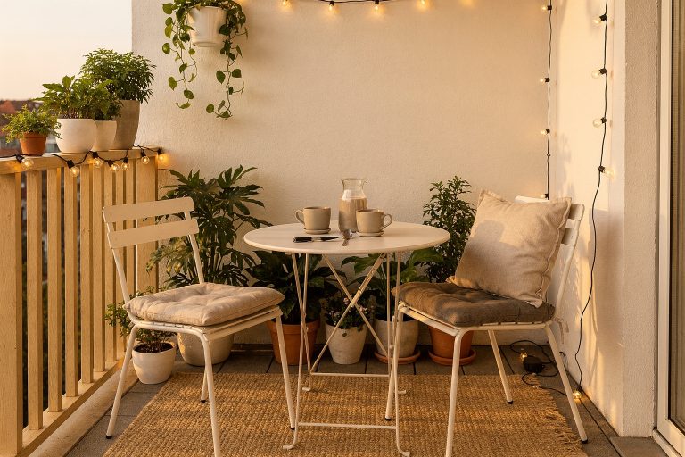 Balkon gestalten: 8 Ideen für deine erste Wohnung