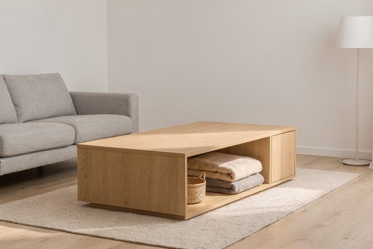 8 Couchtische mit Stauraum für kleine Wohnzimmer