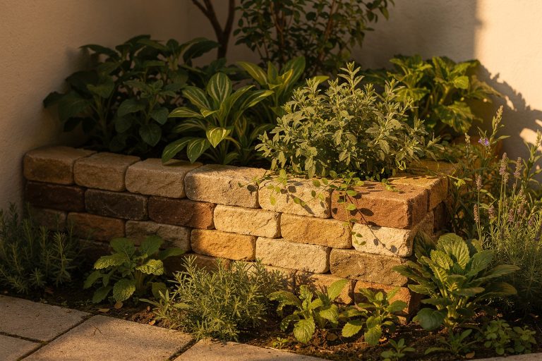 Kleine Mauer im Garten: 8 Ideen für deinen Außenbereich