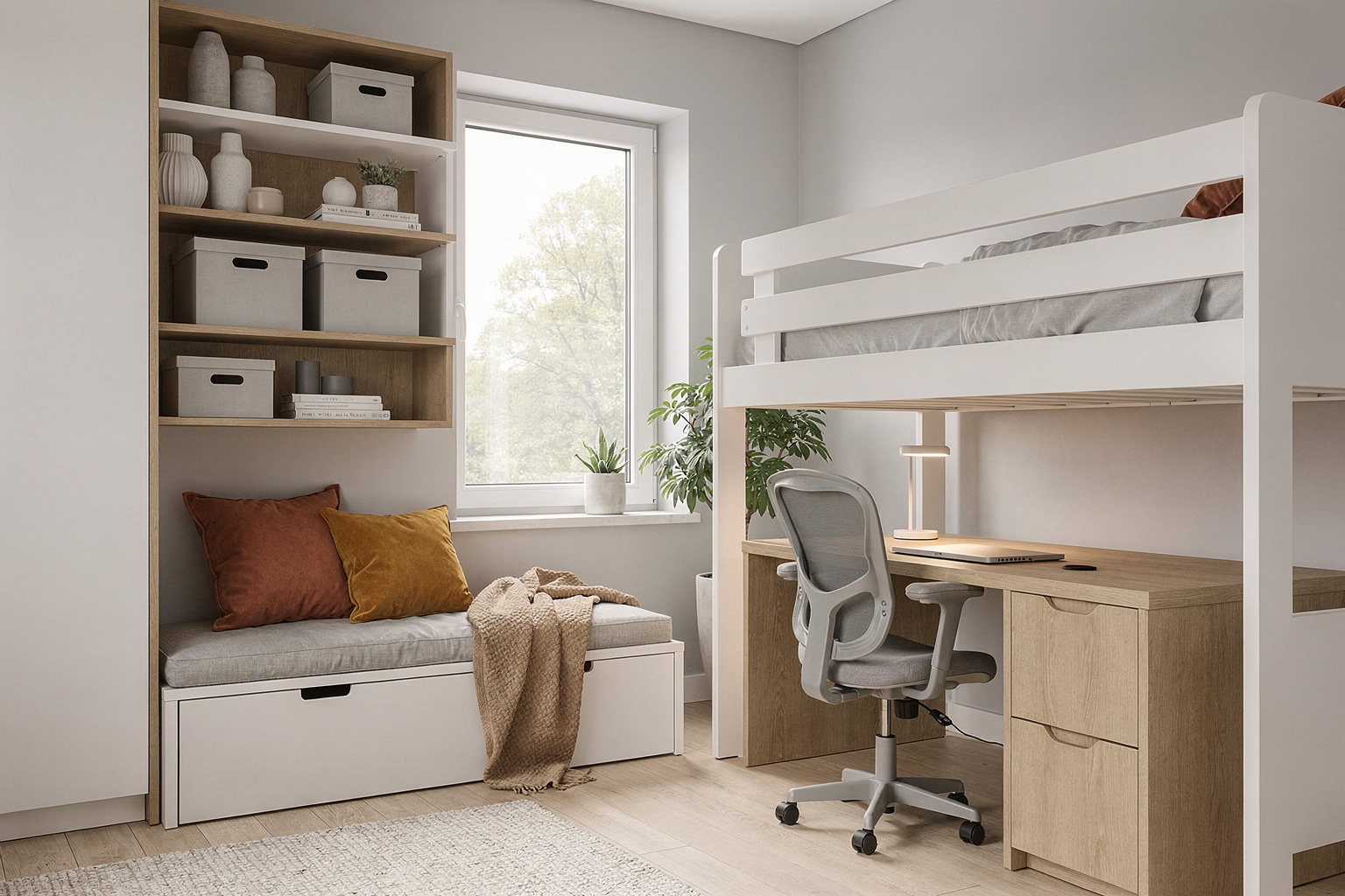 7 Ideen für ein Jugendzimmer im kleinen Raum
