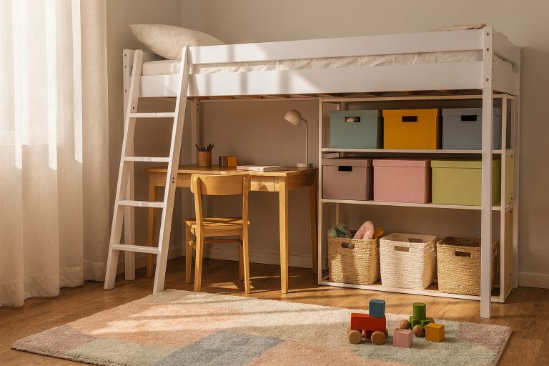Kinderzimmer platzsparend einrichten: 8 clevere Ideen
