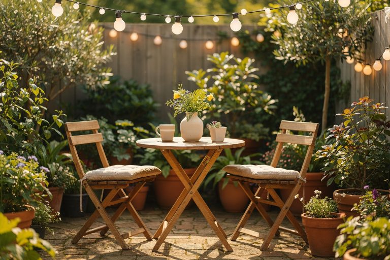8 Ideen für eine gemütliche kleine Sitzecke im Garten