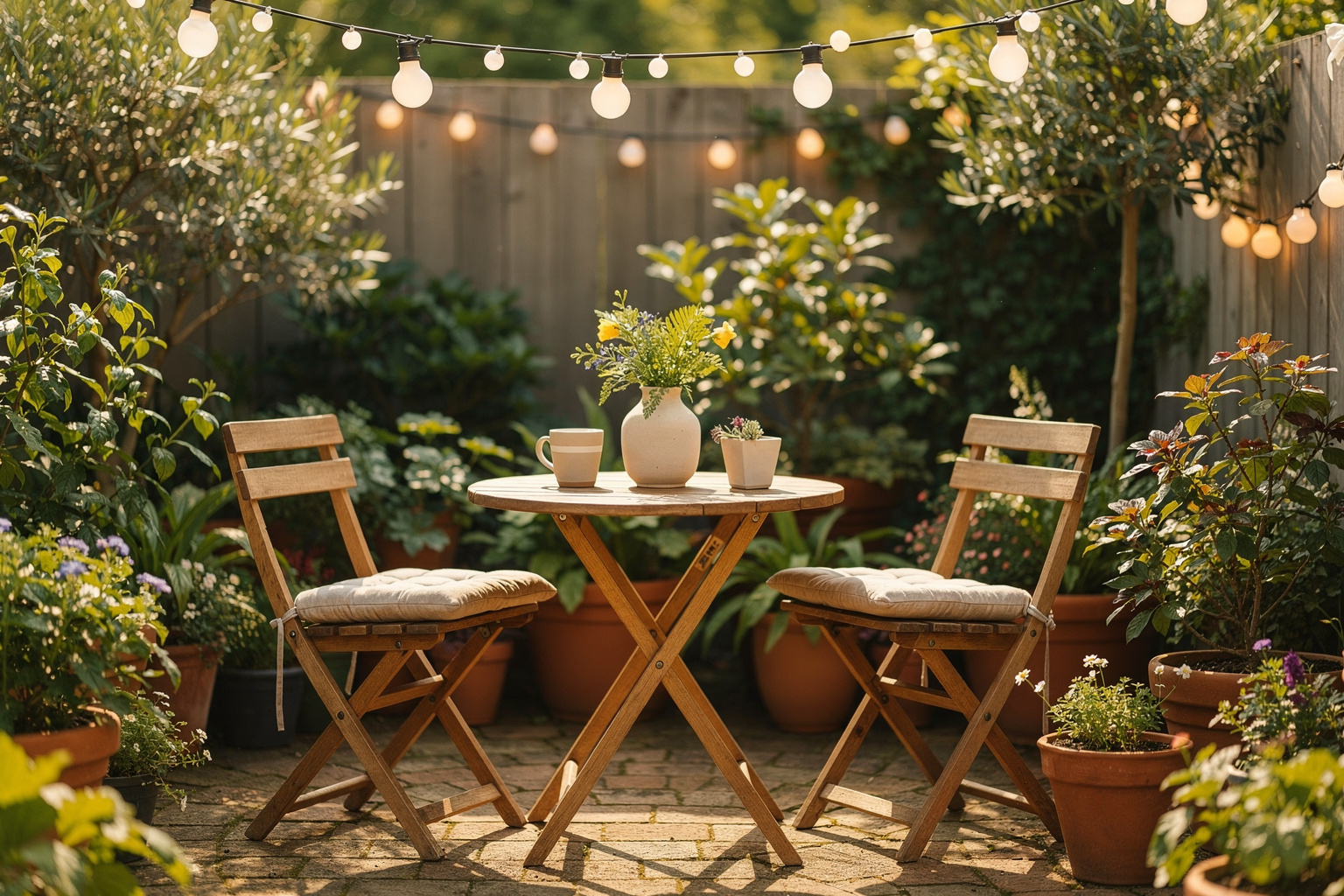 8 Ideen für eine gemütliche kleine Sitzecke im Garten
