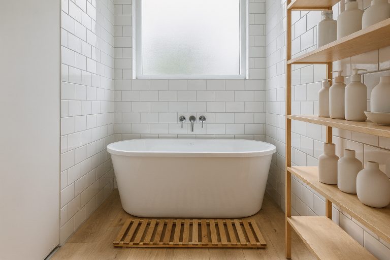 Kleines Bad mit Badewanne: 8 schlaue Ideen für mehr Platz