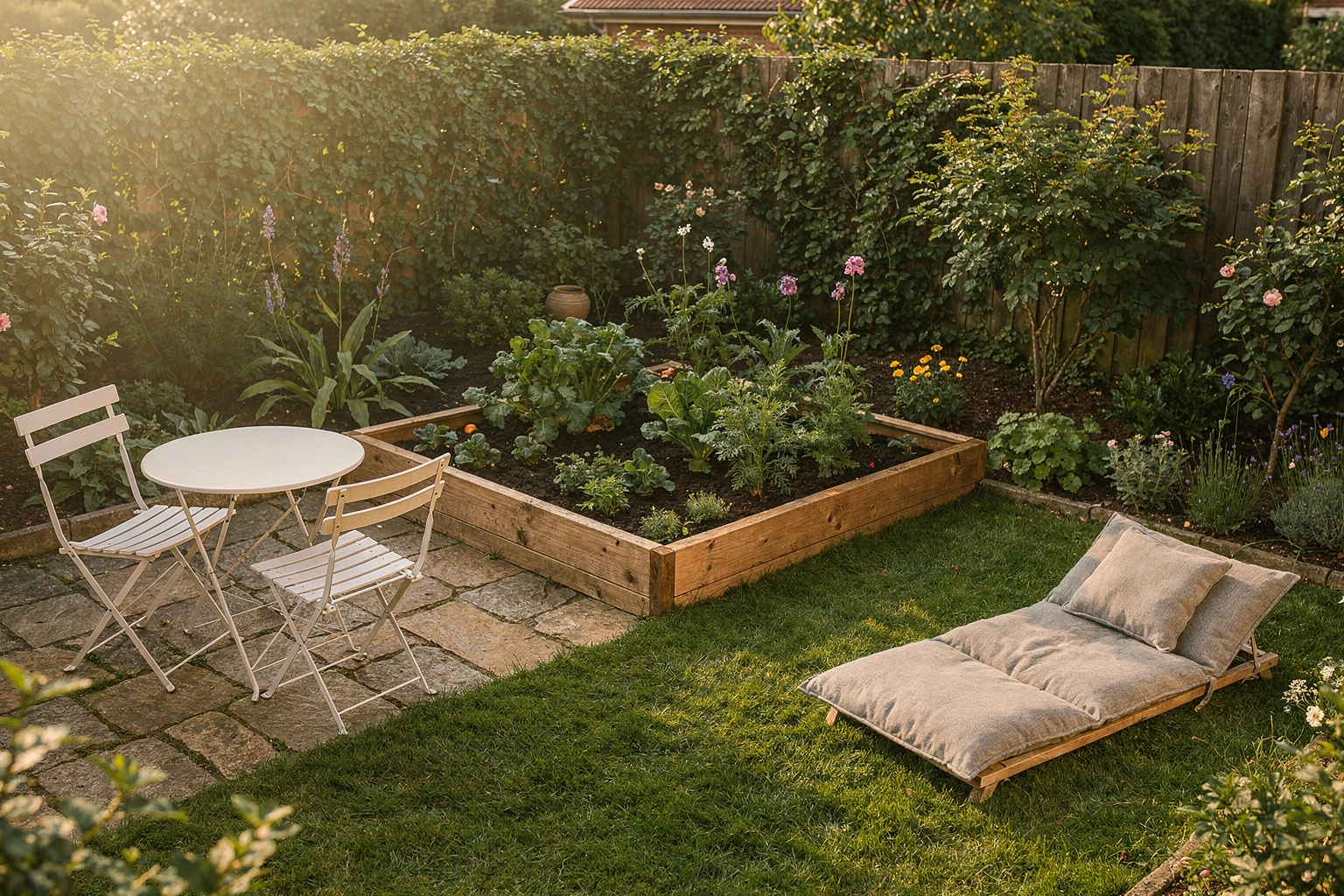 8 Ideen zur Gartenaufteilung für deine erste Wohnung