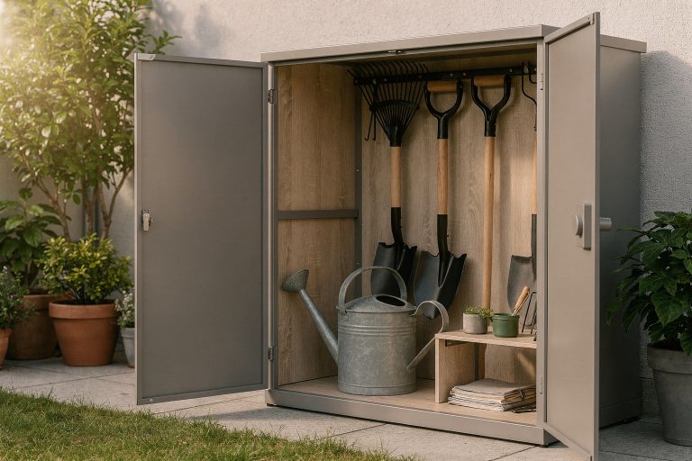 Geräteschrank für den Garten: 7 Tipps für mehr Ordnung