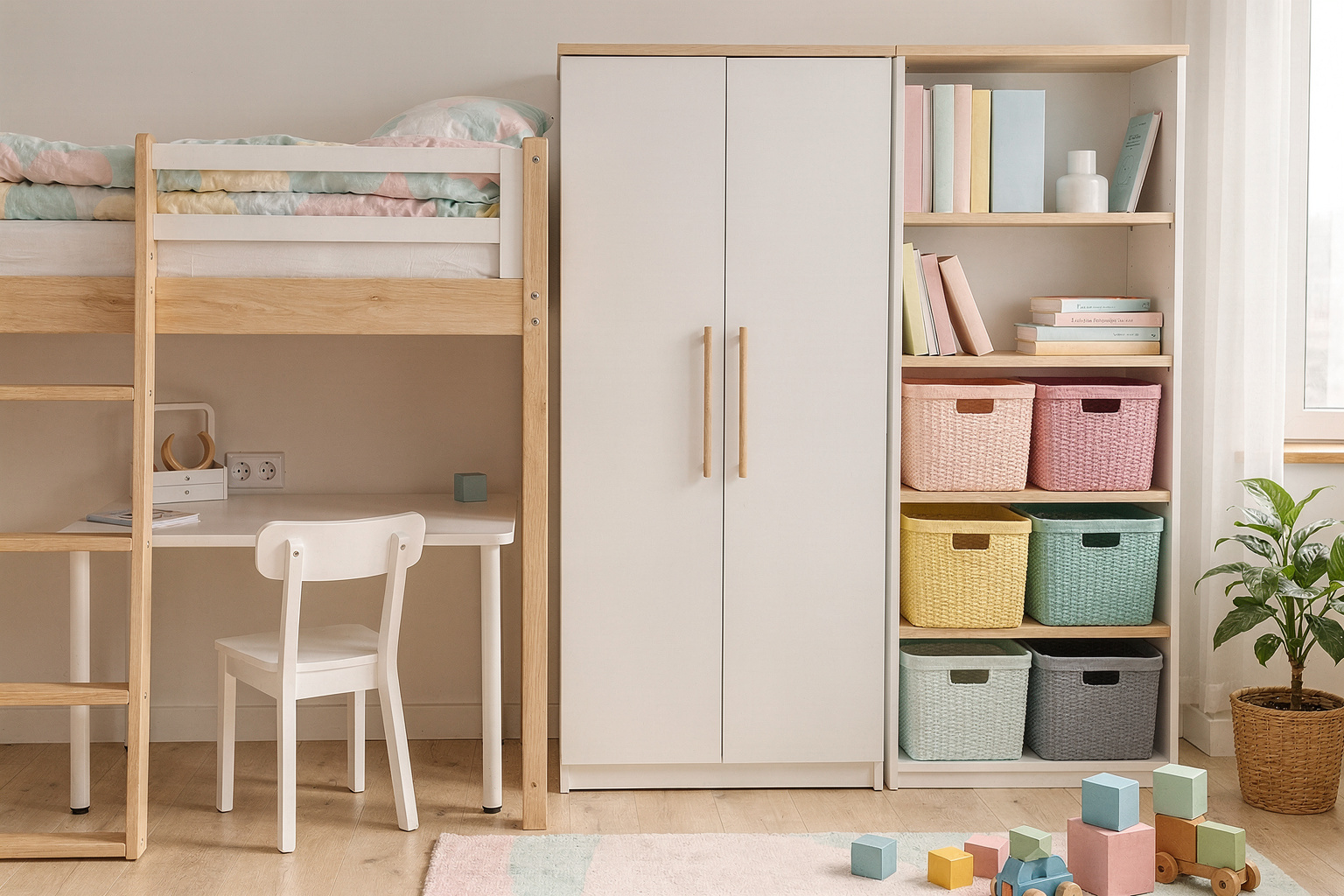 Kleines Kinderzimmer einrichten: 8 Möbel-Ideen