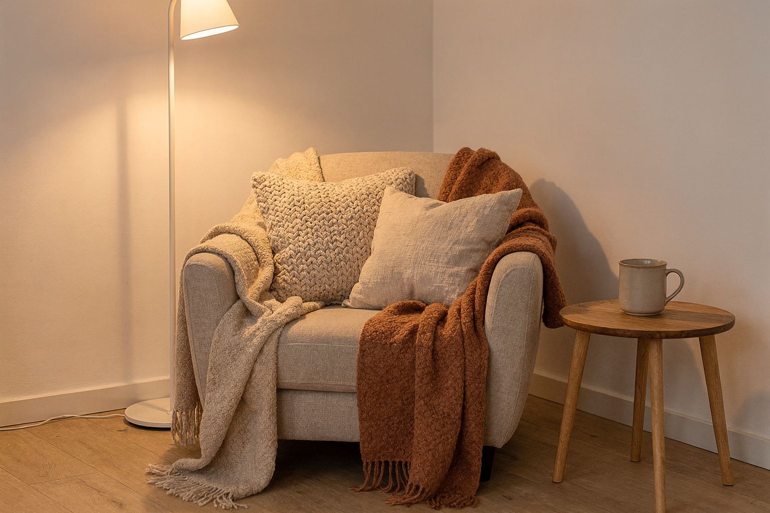 7 Kuschelecken fürs Wohnzimmer zum Nachmachen