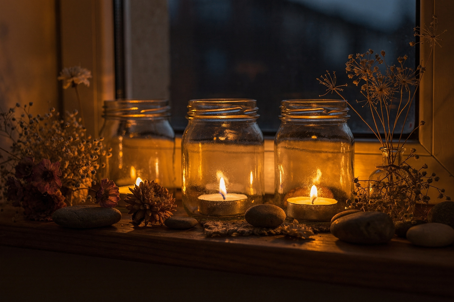Windlicht selber machen: 8 einfache Ideen