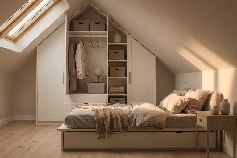 Schrank unter der Dachschräge: 8 IKEA Hacks, die wirklich passen