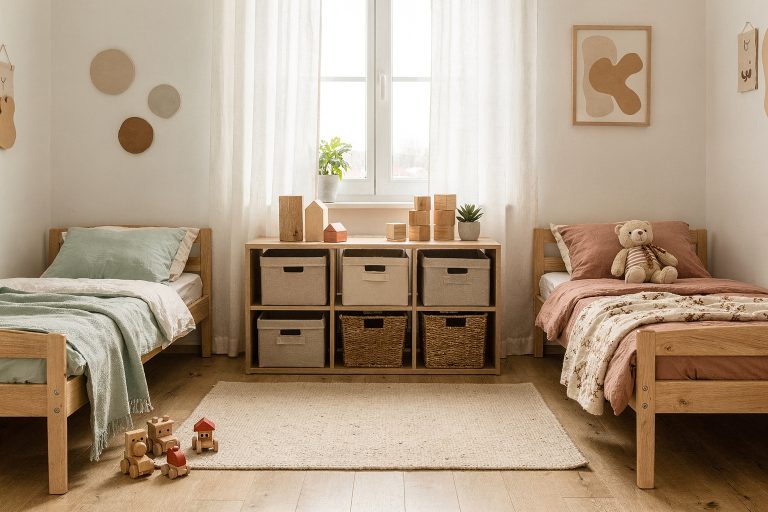 8 Ideen, wie Geschwister ein Zimmer teilen können