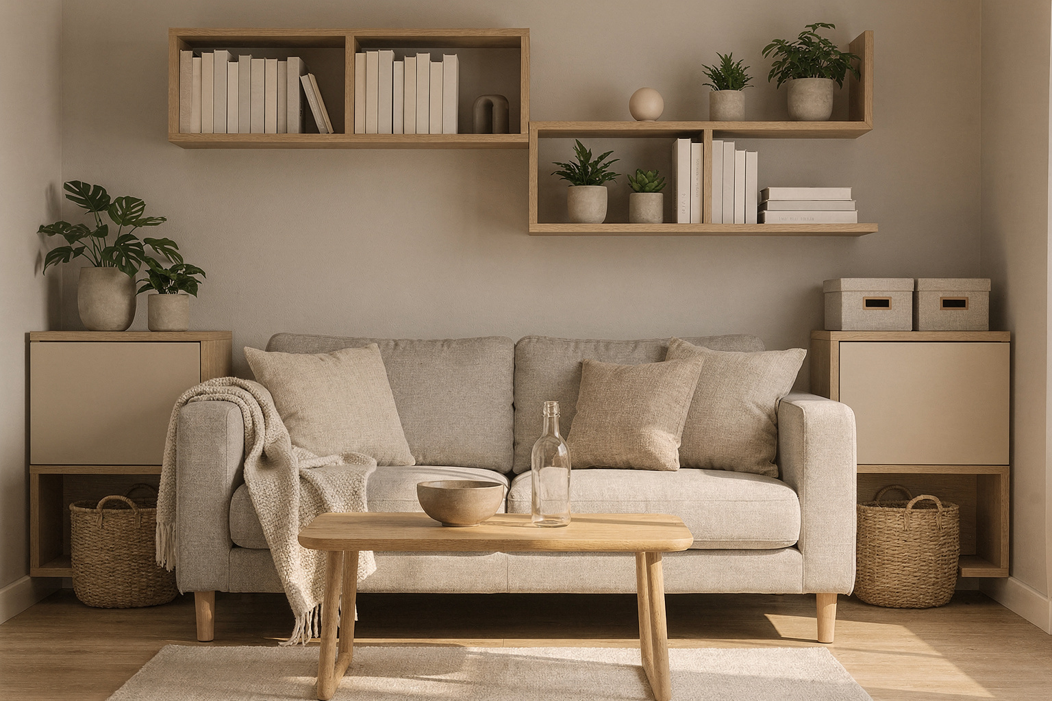8 Ideen für kleine Wohnzimmer, die wirklich helfen