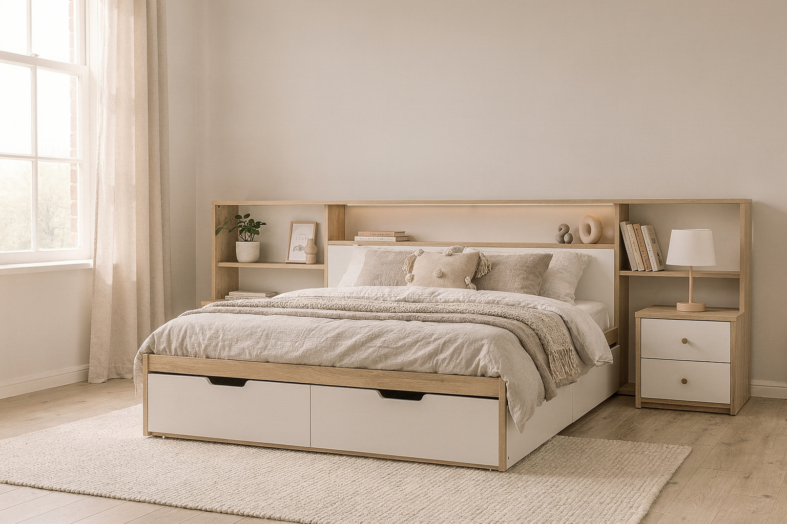 Jugendbett mit Stauraum: 8 Ideen für kleine Zimmer
