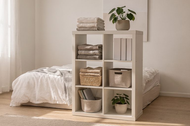 8 Kallax Regal Ideen für dein Schlafzimmer
