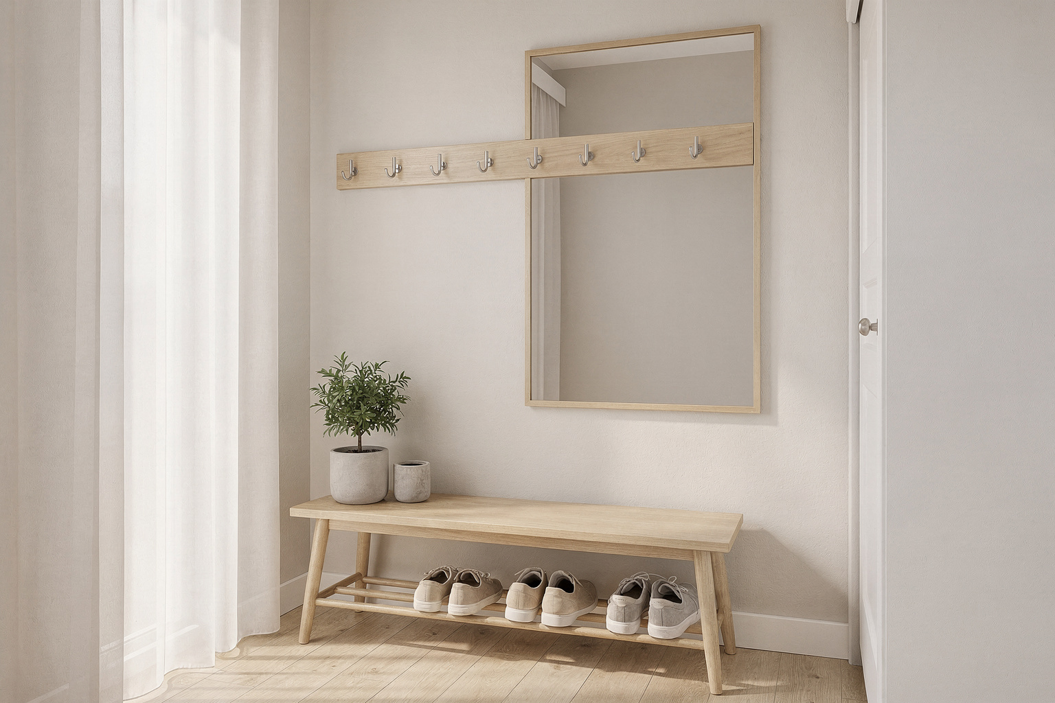 Kleiner Flur: 8 Ideen für deine erste Wohnung